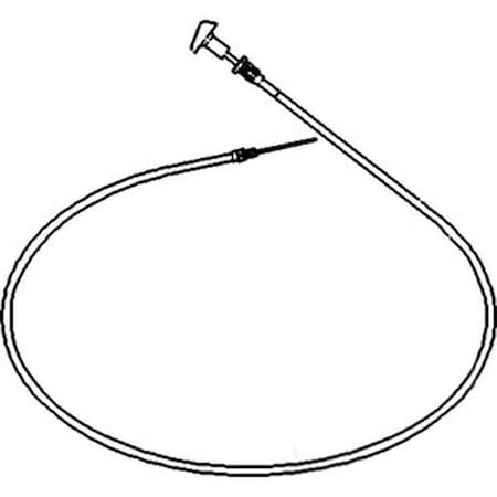 Aftermarket Fuel Stop/Shutoff Cable 82" Long Fits John Deere 3150 3155 Diesel AL41325